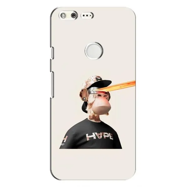 Чохол з принтом «мавпа NFT в окулярах» для Google Pixel