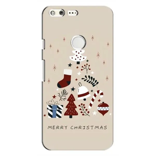 Чохол з принтом «Merry Christmas» для Google Pixel