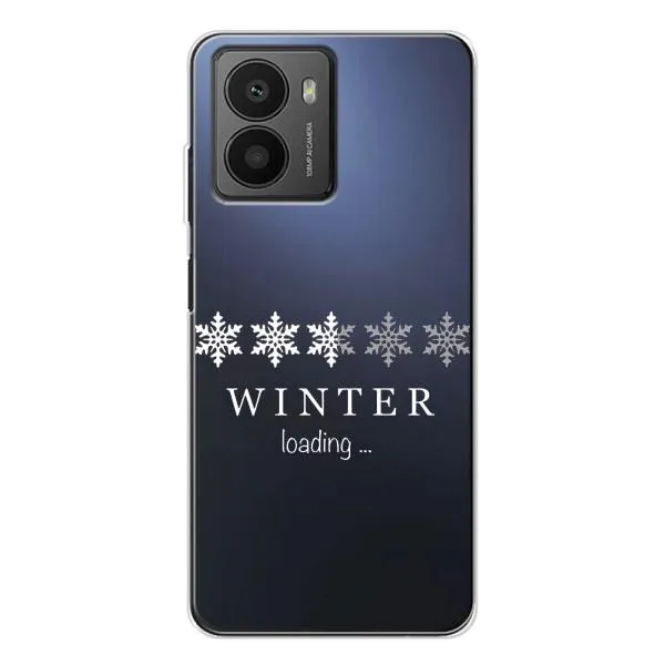 Чехол с принтом «Winter loading» для HMD Fusion
