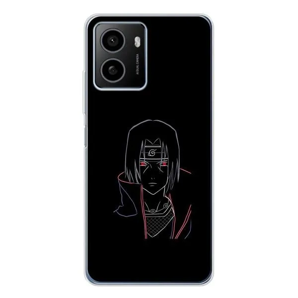 Чехол с принтом «силуэт Итачи» для HMD Pulse Plus