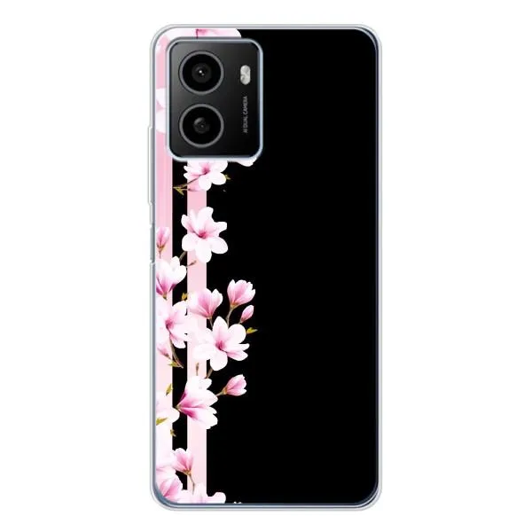 Чехол с принтом «Цветочки» для HMD Pulse Plus