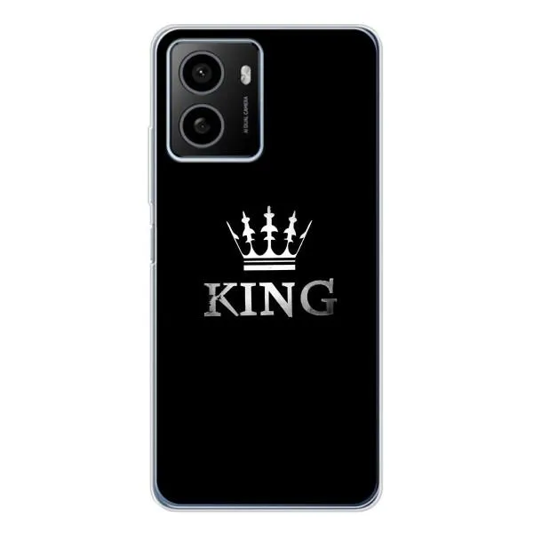 Чехол с принтом «KING» для HMD Pulse Plus