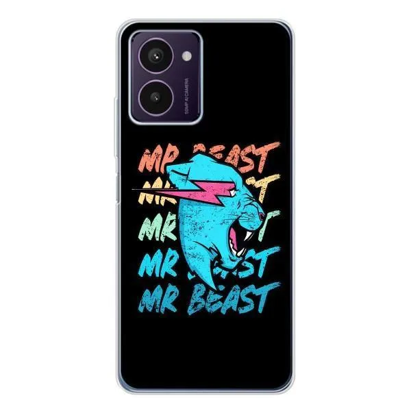 Чехол с принтом «logo Mr beast» для HMD Pulse Pro