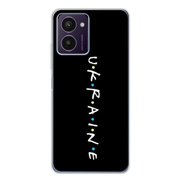 Чохол з принтом «UKRAINE» для HMD Pulse Pro