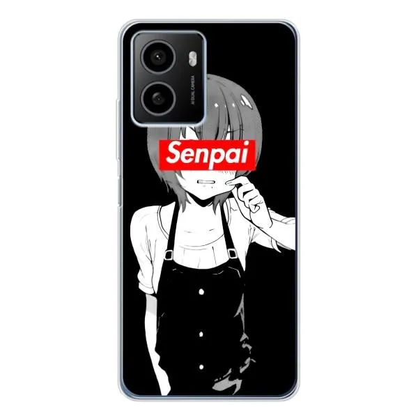 Чехол с принтом «Senpai» для HMD Pulse