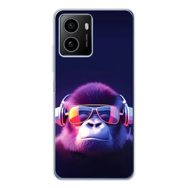 Чехол с принтом «Стильная обезьяна» для HMD Pulse