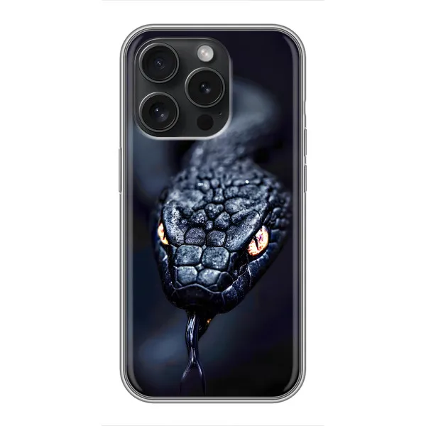 Чехол с принтом «Черная змея» для HMD Vibe Чехол с принтом «Черная змея» для HMD Vibe