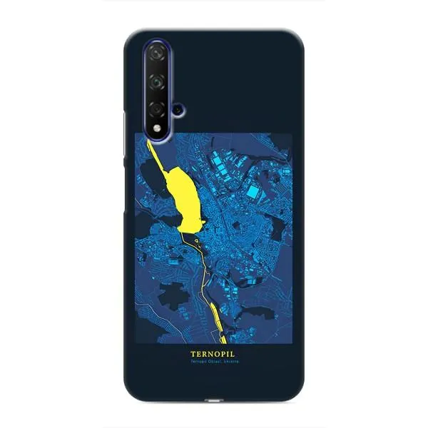 Чехол с принтом «Тернополь» для Huawei Honor 20