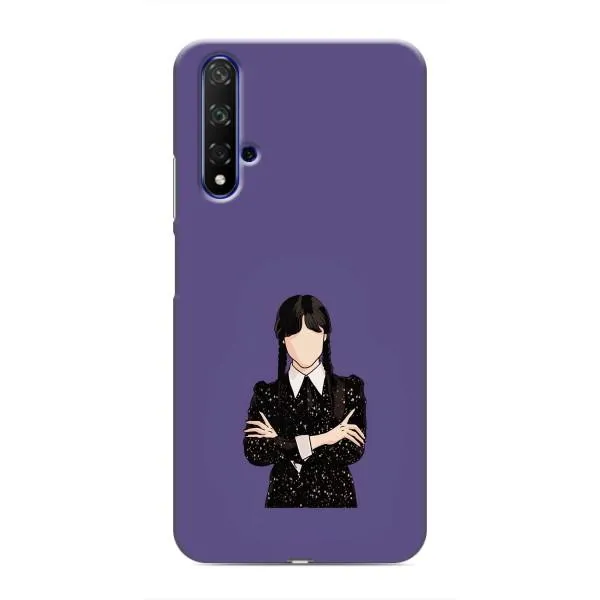 Чехол с принтом «Уэнздей в черном» для Huawei Honor 20