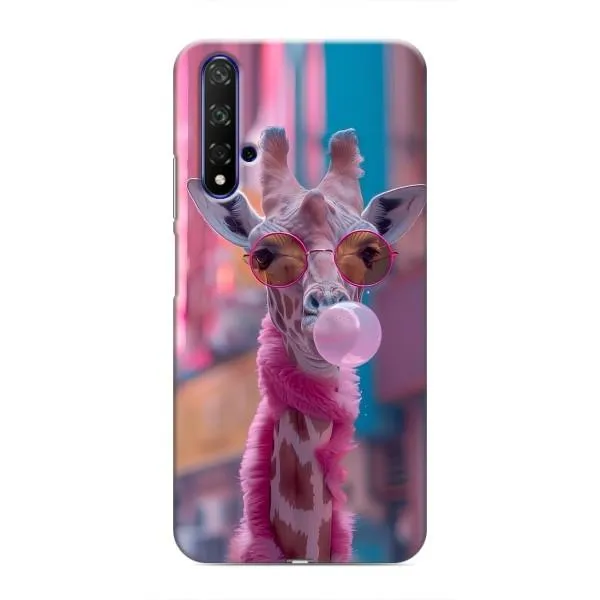 Чехол с принтом «Стильный жирав» для Huawei Honor 20