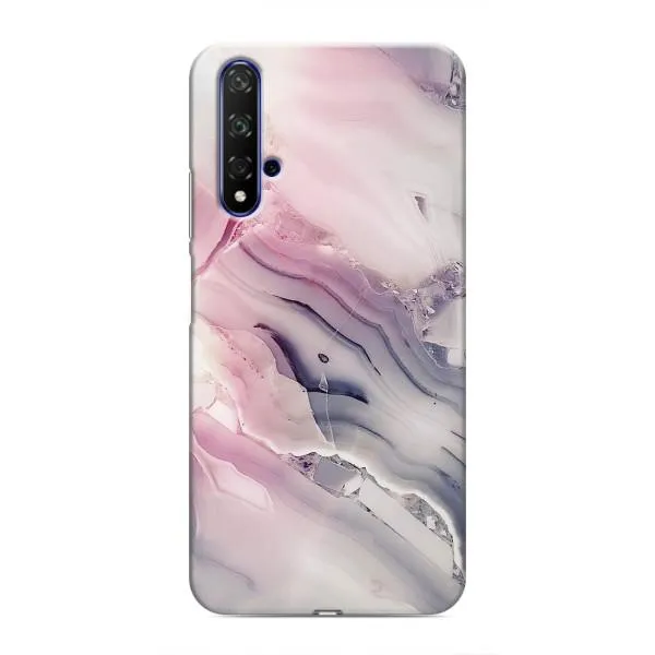 Чехол с принтом «Пурпурный Мрамор» для Huawei Honor 20