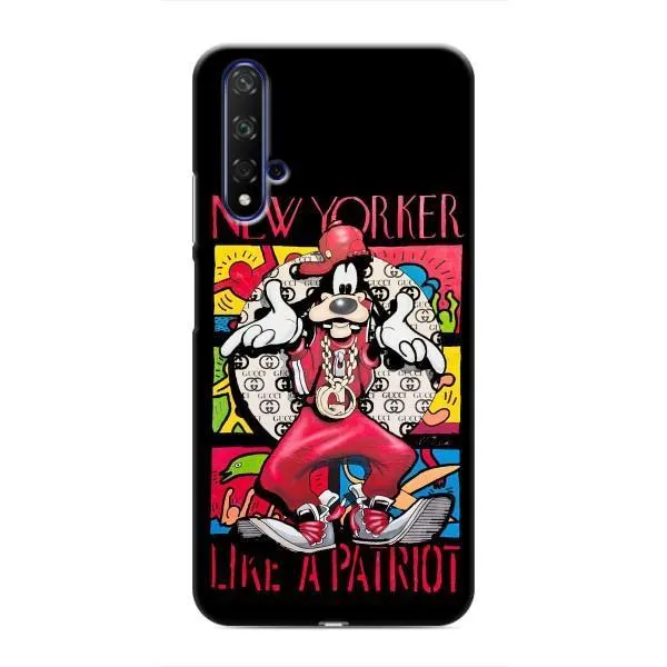 Чехол с принтом «Мультяшный Волк» для Huawei Honor 20
