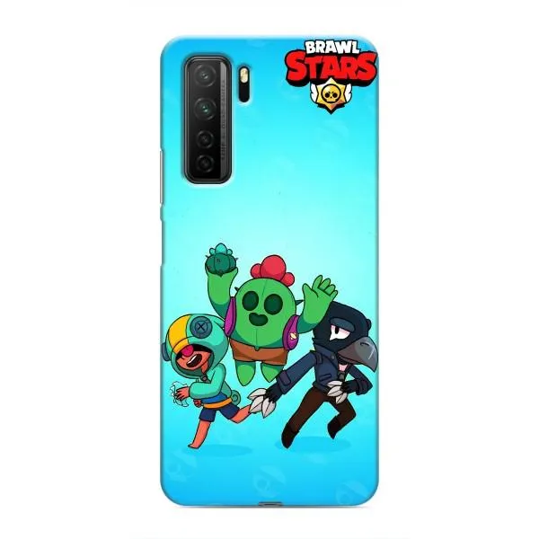 Чохол з принтом «Тріо героїв» для Honor 30s