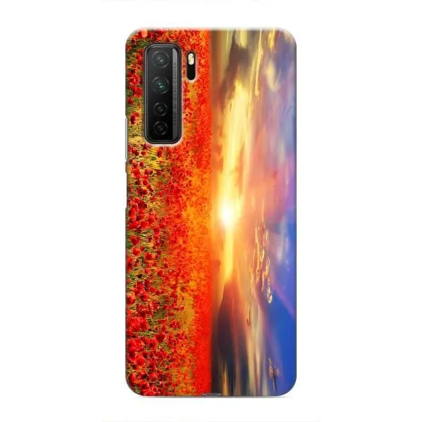 Чохол з принтом «Поле тюльпанів» для Honor 30s