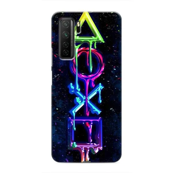 Чохол з принтом «Pleystation лого» для Honor 30s