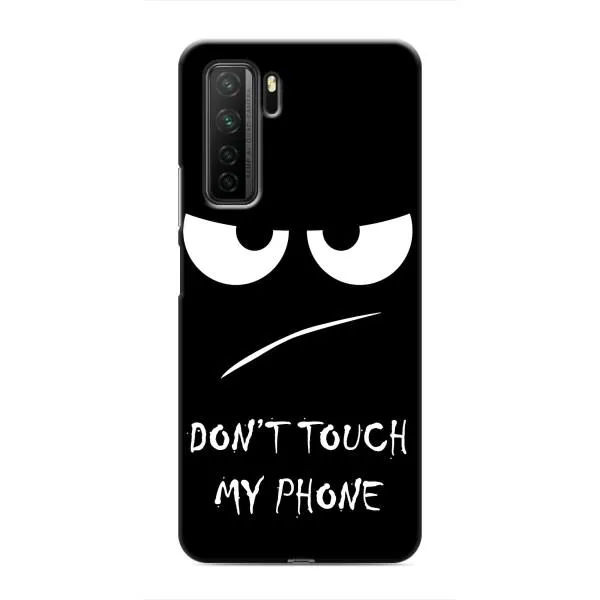 Чохол з принтом «Dont Touch» для Honor 30s