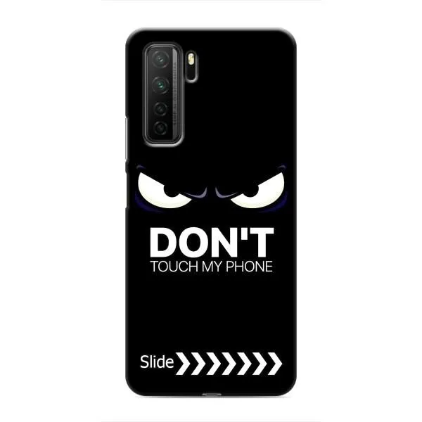 Чохол з принтом «Не чипай телефон» для Honor 30s