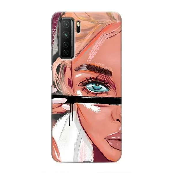 Чехол с принтом «Макияж» для Honor 30s