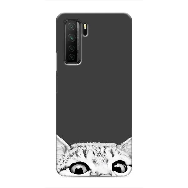 Чехол с принтом «Выглядывает кот» для Honor 30s