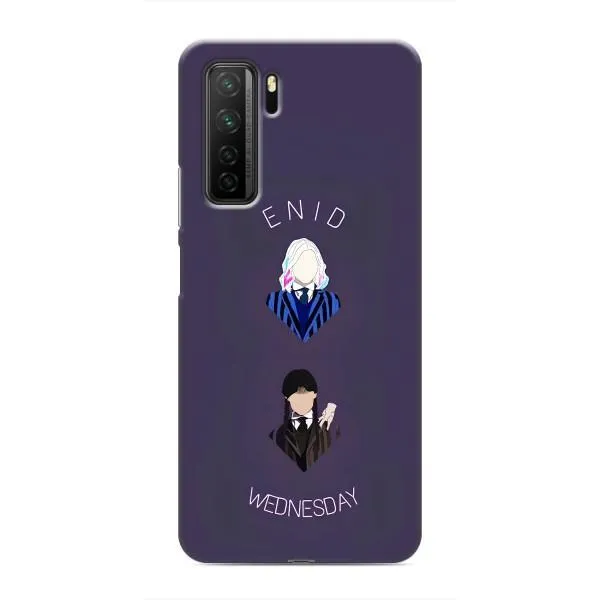 Чехол с принтом «Уэнздей и подруга» для Honor 30s