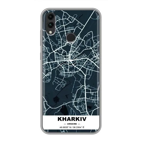 Чехол с принтом «Харьков» для Huawei Honor 8C