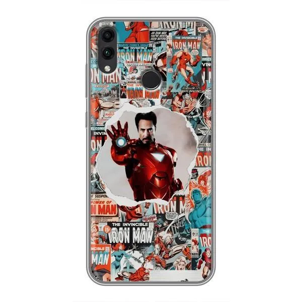 Чехол с принтом «Айронмен» для Huawei Honor 8C