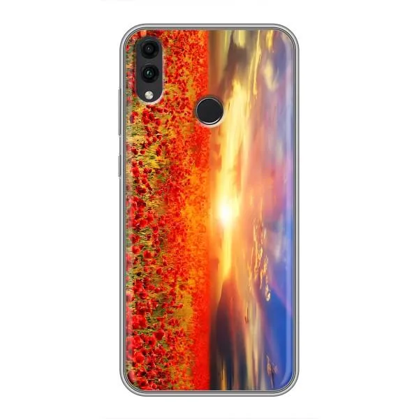 Чохол з принтом «Поле тюльпанів» для Huawei Honor 8C