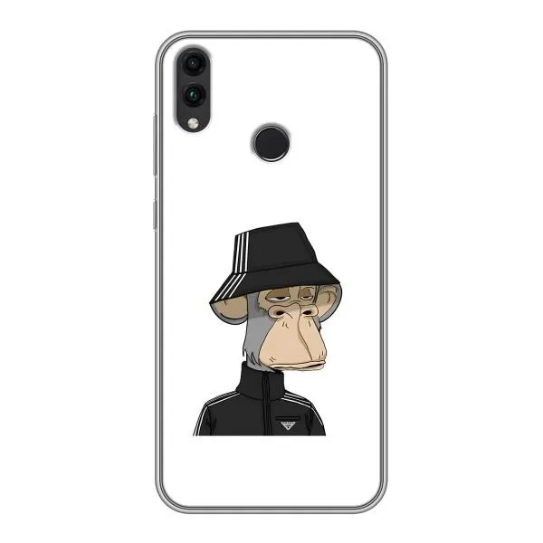 Чехол с принтом «обезьяна NFT Adidas» для Huawei Honor 8C
