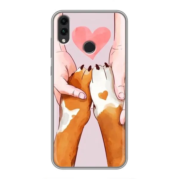 Чехол с принтом «Любовь к собакам» для Huawei Honor 8C