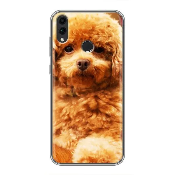 Чехол с принтом «Щенок Бишон» для Huawei Honor 8C