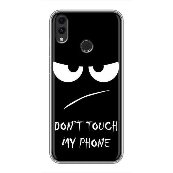 Чохол з принтом «Dont Touch» для Huawei Honor 8C