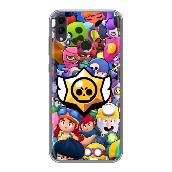 Чехол с принтом «Лого Brawl Stars» для Huawei Honor 8C