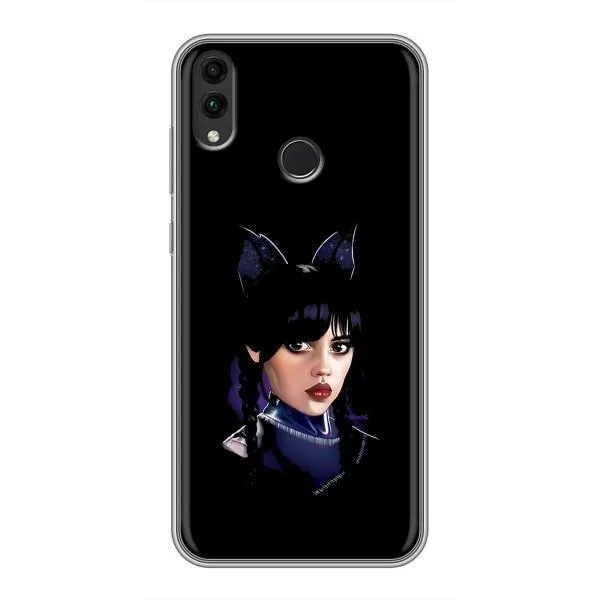 Чехол с принтом «серьезная Уэнздей» для Huawei Honor 8C