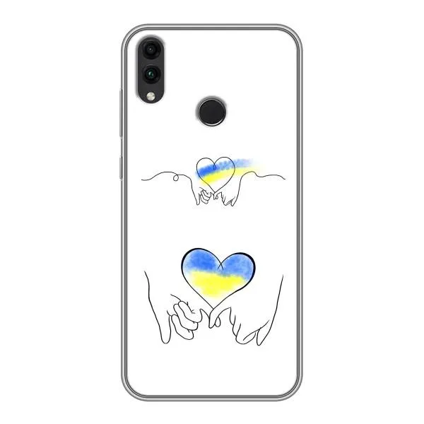 Чехол с принтом «Мир Украине» для Huawei Honor 8X Max