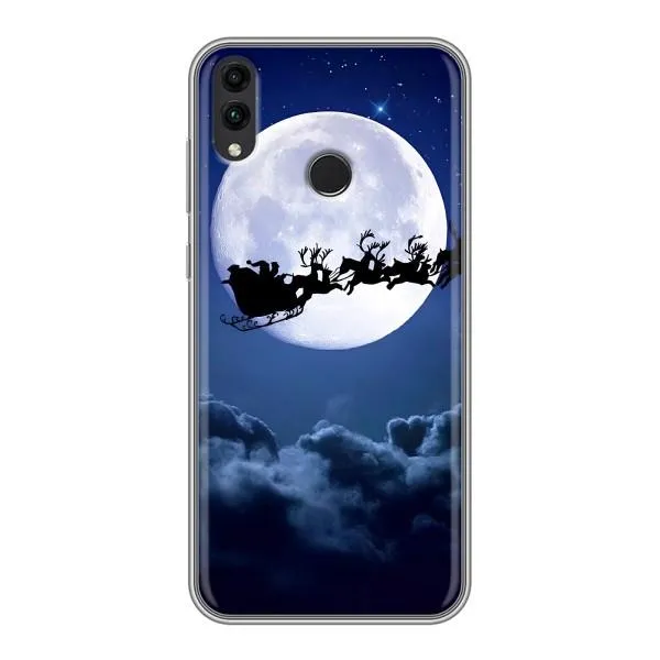 Чохол з принтом «Санта - місяць» для Huawei Honor 8X Max