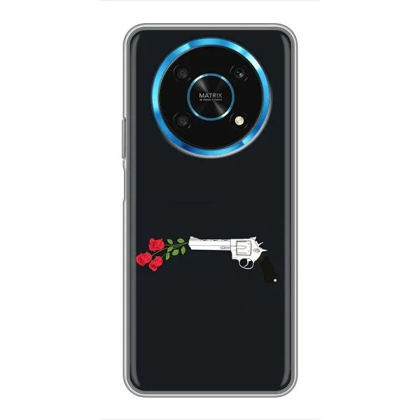 Чехол с принтом «Неожиданные цветы» для Huawei Honor Magic 5 Lite 5G