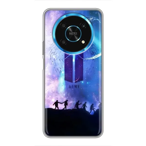 Чехол с принтом «Army BTS» для Huawei Honor Magic 5 Lite 5G