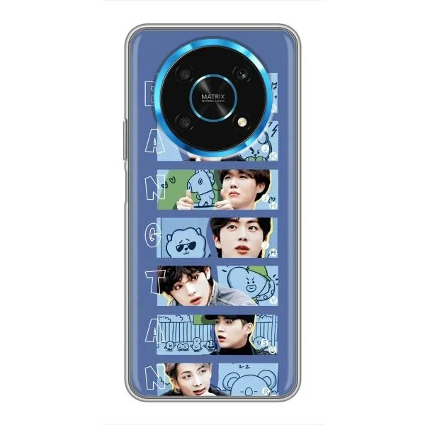Чехол с принтом «Bangtan» для Huawei Honor Magic 5 Lite 5G