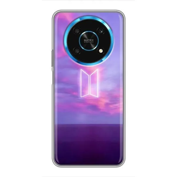 Чехол с принтом «BTS логотип» для Huawei Honor Magic 5 Lite 5G