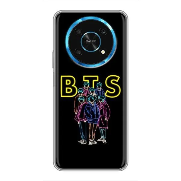 Чехол с принтом «BTS стайл» для Huawei Honor Magic 5 Lite 5G