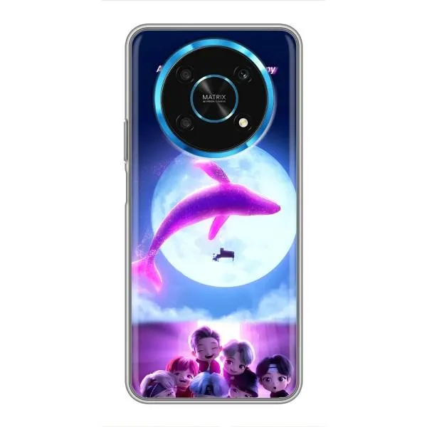 Чехол с принтом «КИТ BTS» для Huawei Honor Magic 5 Lite 5G