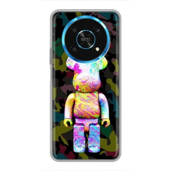 Чехол с принтом «Яркий Bearbrick» для Huawei Honor Magic 5 Lite 5G