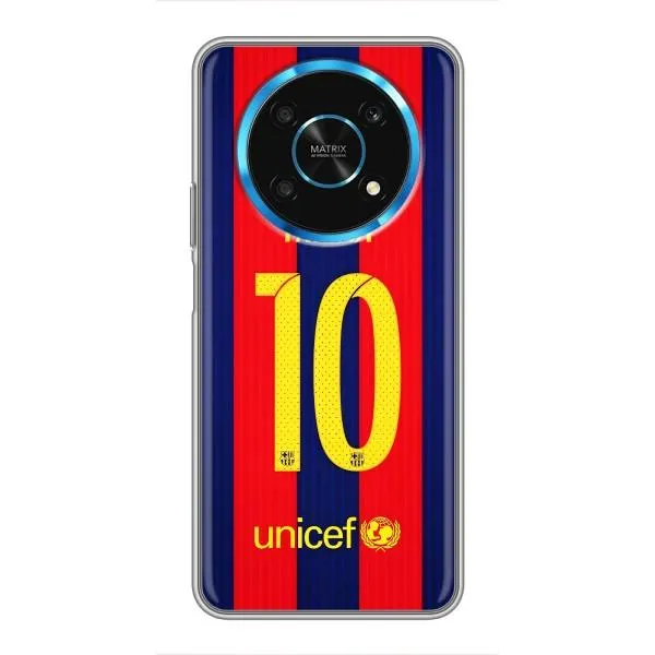 Чехол с принтом «Messi Barca 10» для Huawei Honor Magic 5 Lite 5G