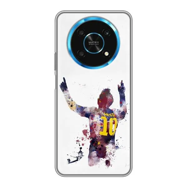 Чехол с принтом «Messi Barca» для Huawei Honor Magic 5 Lite 5G