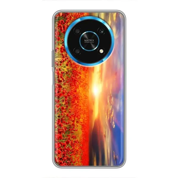 Чехол с принтом «Поле тюльпанов» для Huawei Honor Magic 5 Lite 5G