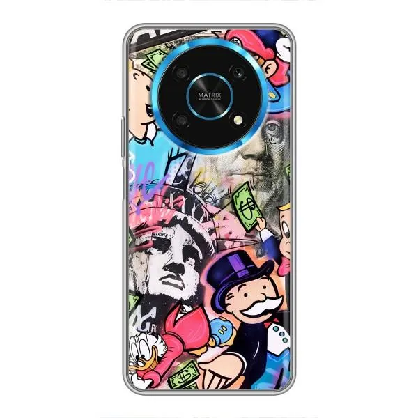 Чехол с принтом «Monopoly man» для Huawei Honor Magic 5 Lite 5G