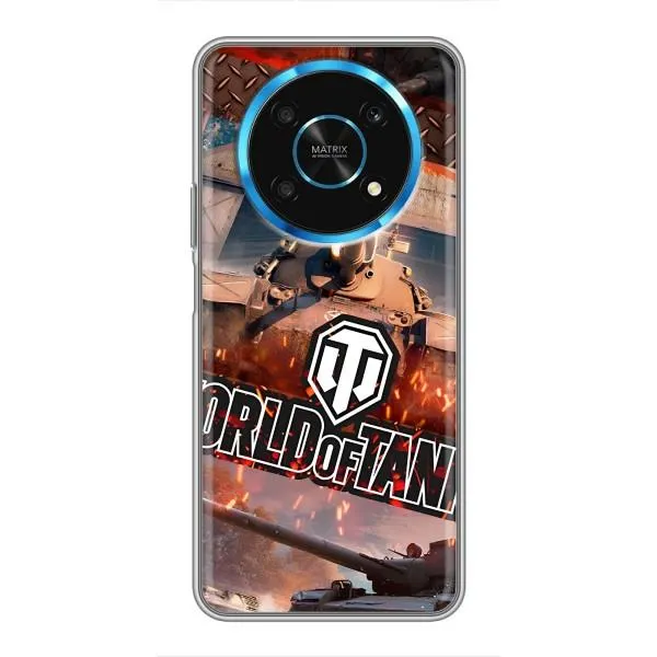 Чехол с принтом «World of Tanks» для Huawei Honor Magic 5 Lite 5G