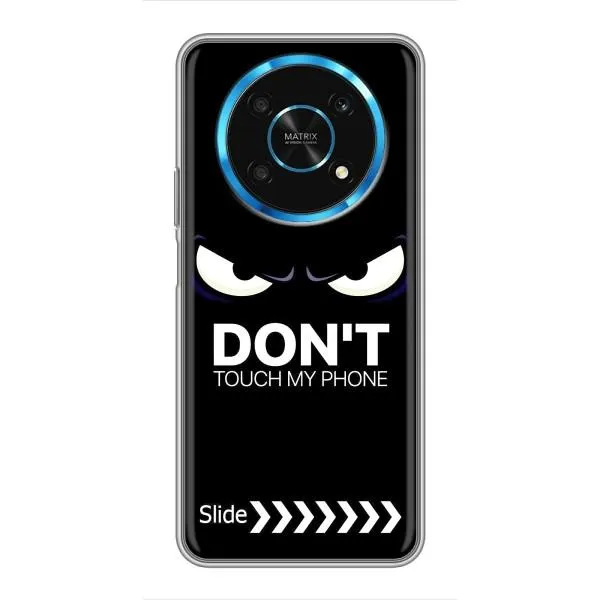 Чехол с принтом «Не трогай телефон» для Huawei Honor Magic 5 Lite 5G