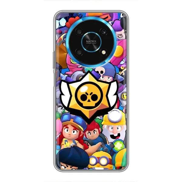 Чехол с принтом «Лого Brawl Stars» для Huawei Honor Magic 5 Lite 5G