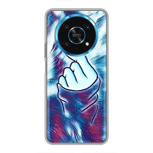 Чехол с принтом «Радужное сердце» для Huawei Honor Magic 5 Lite 5G